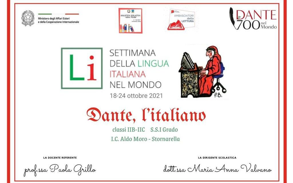 Paola Grillo: “Dante, l’italiano” è il tema della XXI edizione della Settimana della Lingua Italiana nel Mondo”